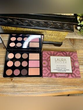 BNIB Laura Geller Purely Natural Palette - 9 Eyeshadows, 2 Blush, 1 Highlighter